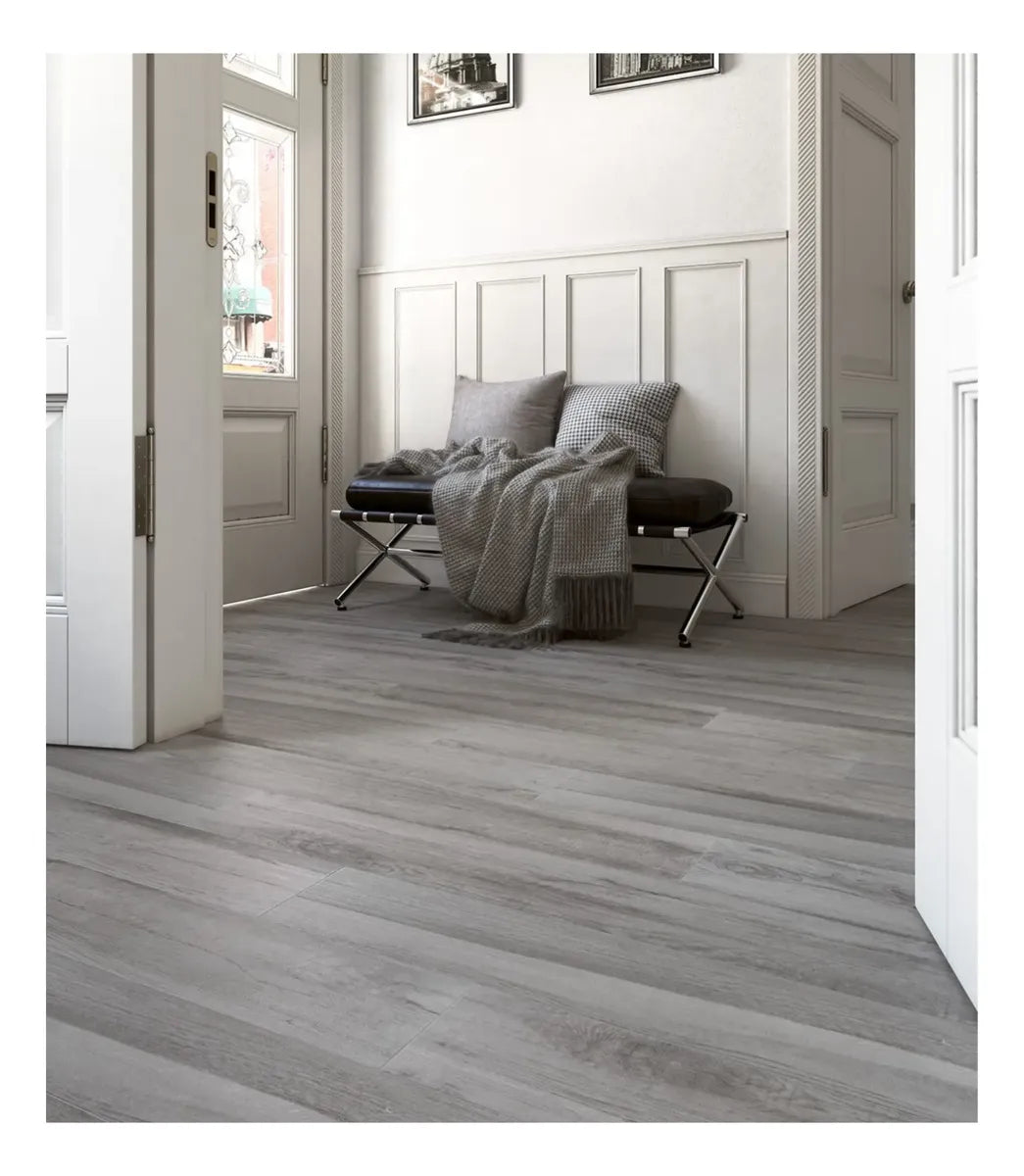 Piso flotante Gris verde 8.3mm mate
