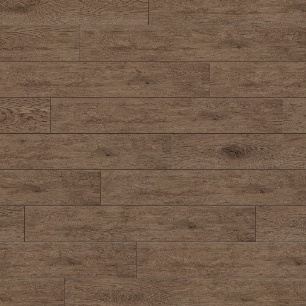 Piso Vinílico SPC Marrón Satinado 5.5mm